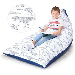 Dinosaur Print Bean Bag Storage